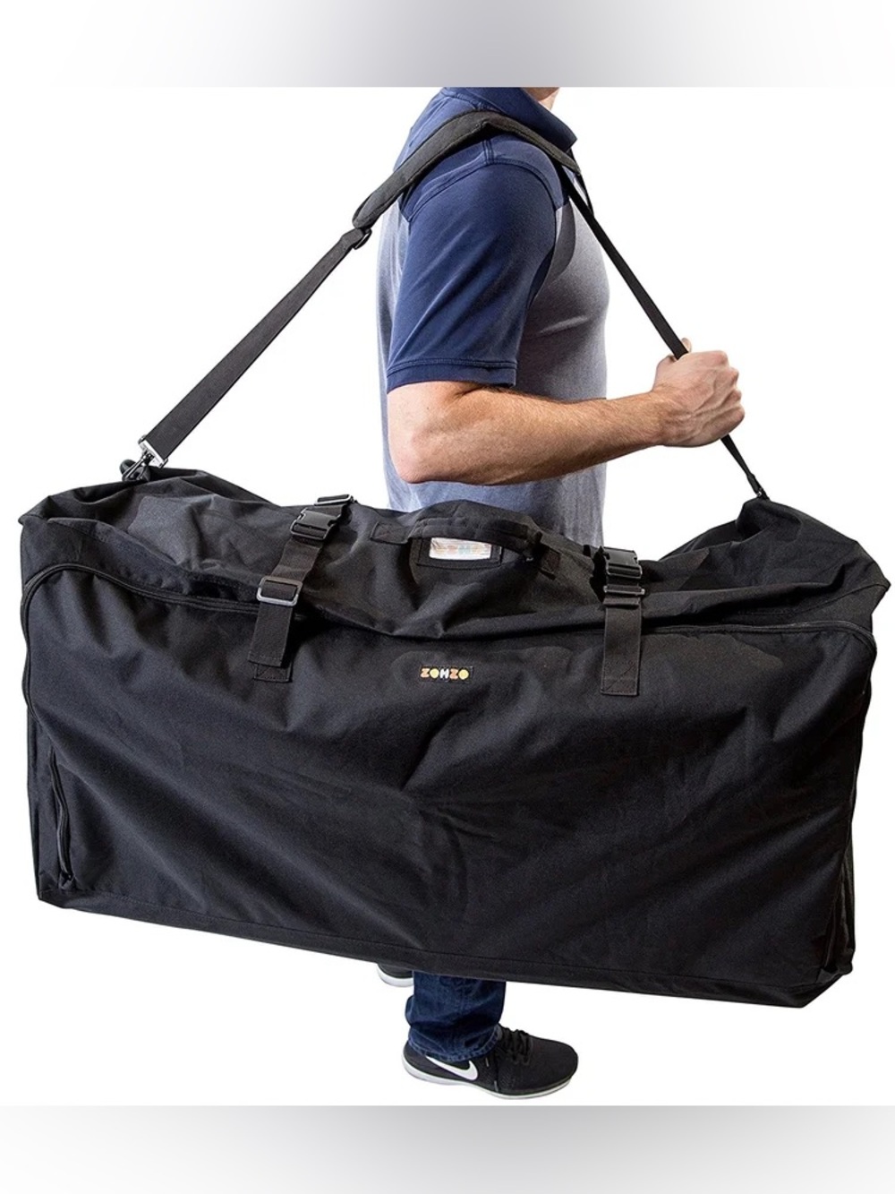 (NEW) Large 41” Black Travel Duffle Bag can fit Stroller ZOHZo / Strollers Bag